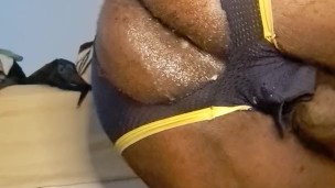 Macho Under Cloudy Influence Fucking Himself Wet and Creamy