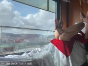 lady in red spread her legs for hot cock 9/16