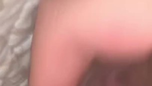 Oops! Got cum everywhere. Lick it off?