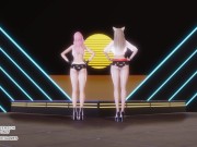 [MMD] GIRL CRUSH - Oppa, Do you Trust Me Sexy Kpop Dance Ahri Seraphine 4K Leauge Of Legends Hentai 1/16