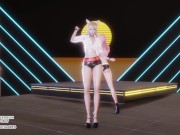 [MMD] GIRL CRUSH - Oppa, Do you Trust Me Sexy Kpop Dance Ahri Seraphine 4K Leauge Of Legends Hentai 10/16