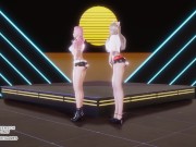 [MMD] GIRL CRUSH - Oppa, Do you Trust Me Sexy Kpop Dance Ahri Seraphine 4K Leauge Of Legends Hentai 2/16