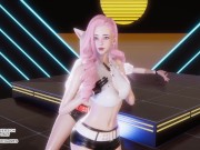 [MMD] GIRL CRUSH - Oppa, Do you Trust Me Sexy Kpop Dance Ahri Seraphine 4K Leauge Of Legends Hentai 5/16