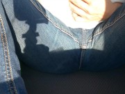 Hentai Busty Japanese MILF!！ Brain Melt Orgasm and Masturbation While Driving(^^♪ 1/16