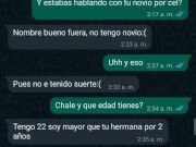 CON UNA AMIGA DE MI CARNALA POR WHATSAPP 2/16