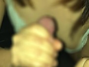 夜の駐車場の車内で下着JDがフェラ手コキ♡最後に一滴まで搾り取る従順な女の子♡#211【RKD,HJJ】 5/16