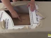 My hot sex doll has finally arrived. She is fully articulated and flexible, very pleasant to touch. 3/16