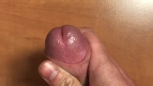 Jerk Off Teaser from 2 perspectives with nice precum and uncut cock