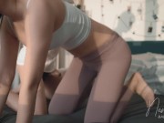 穿瑜珈裤的女人是不是都很会骑？ 口交后被抠穴 弄得好想要啊 😣 6/16