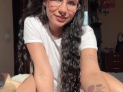 Sucked the guy in the morning so that he woke up faster 1/16