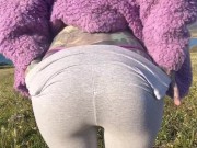 Onlyfans tattoo girl Anuskatzz has outdoor sex at a puplic place and gets a big cumshot in her face 3/16