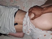 buena cogida con mi cuñado en la cama de mi novio cuando se marcho a trabajar - PORNO EN ESPAÑOL 16/16