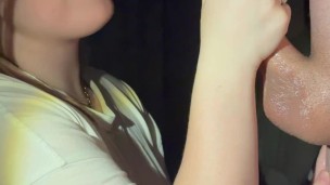 MILKING HIS COCK AND SWALLOW HIS TASTY CUM