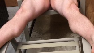 HORNY NUDE SUNBATHING (Pissing In My Mouth and Swallowing All My Cum)
