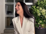 I cum hard in a restaurant on the first date (LOVENSE REMOTE) 2/16