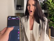 I cum hard in a restaurant on the first date (LOVENSE REMOTE) 9/16