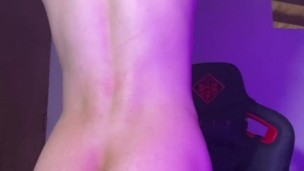 blonde teen boy smoking and jerking (teen,18+)