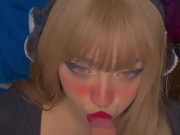 pov I'm giving you a blowjob waiting for you to cum in my mouth