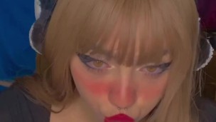 pov I'm giving you a blowjob waiting for you to cum in my mouth