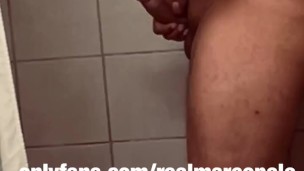 Cum in the shower