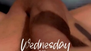 Sticky teen precum