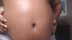 Inflating on a empty belly