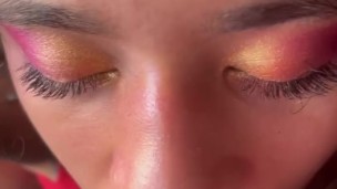 LESBIAN POV: Cute Latina eats her Ebony girlfriend’s pussy!