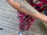 A woman saw me sucking dick so she turned around 12/16