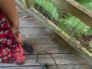 A woman saw me sucking dick so she turned around 9/16