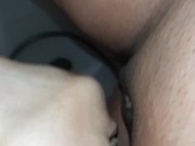 I piss and cum in my girlfriend's mouth in heels - Lesbian_illusion