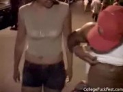 Sweaty lesbian college party 15/16