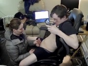 Heather Kane Humiliates Tiny Soft Cock With Throat Sucking Magic 8/16