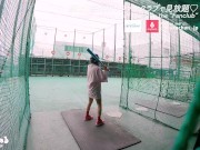 素人巨乳女子とバッセンデート後にお風呂で汗だくペッパーミル手コキフェラで大量顔射　日本人　カップル　主観　おっぱい　スタイル抜群　美女　ハメ撮り　個人撮影　手コキ　無修正　まろちゃんねる 2/16