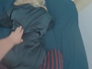 Stepmom asked for a massage but instead had sex with her stepson and got cum in her mouth (Subtitle 2/16