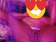 CUM DRIp, IT'S SO WET & LOUD MY FIANCE' CAUGHT ME 🥵💋🤤 2/16