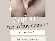 Egirl gorda  gothica monta dildo se viene a chorros