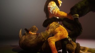 Hard Threesome Sex 3D