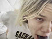 POV of Petite Blonde Girl Taking Black Cock Pt. 1 4/16