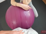 Poor Student Wants A Job At A Fitness Studio and Has To Fuck Owner During Interview 3/16