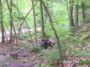 A Cute Redhead Nailed in the Forest 1/16