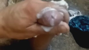 Cumming in a Dirty Storage Room at my Friend's Job.