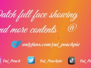 Big Boobs Asian Horny Girl can't stop Masturbating and Squirting on the Chair🐳 16/16