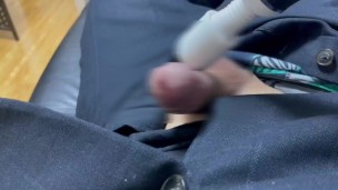 サラリーマンの休憩はデンマで元気！！　HENTAI　JAPANESE
