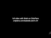 Sexy Brunette gets deep strokes and rides him until she's Filled with Cum isabella.storm.24 16/16