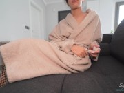 MILF stepmom showed her stepson how to use a condom (FULL) 1/16