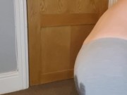 Squirting in leggings 8/16