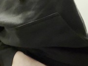 playing with myself in an airplane bathroom 2/16