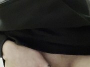 playing with myself in an airplane bathroom 6/16