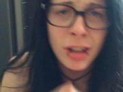 Hot teen Violette Black gives a very hot handjob & deepthroat P.O.V 4/16