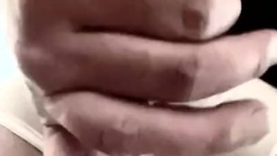 rubbing that dick in sexpants until it gets wet and squirts all the semen in the boxers ✊💦